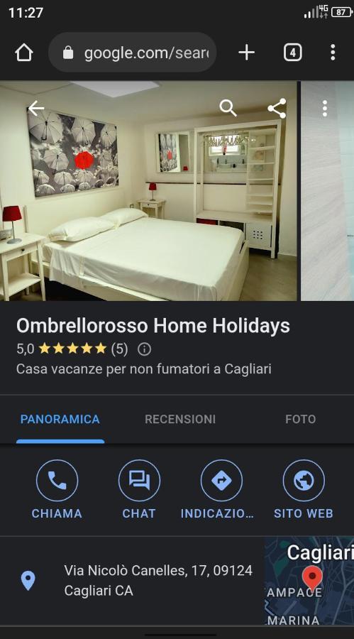 Apartmán Ombrellorosso Cagliari Exteriér fotografie